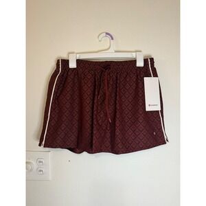 Lululemon Textured Mesh Tennis Skirt Rockwood Size L NWT
